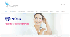 Desktop Screenshot of ladysystem.com